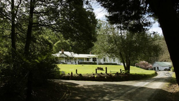 The historic O'Shannassy Lodge near Warburton.
