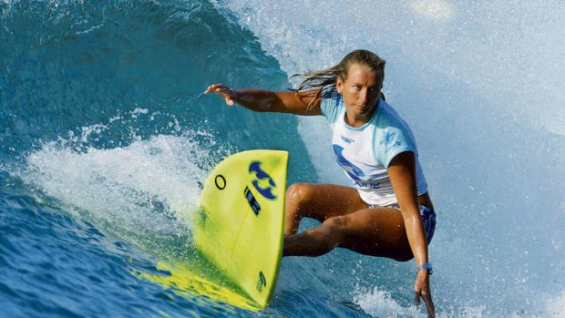 Top surfer:  Layne Beachley.