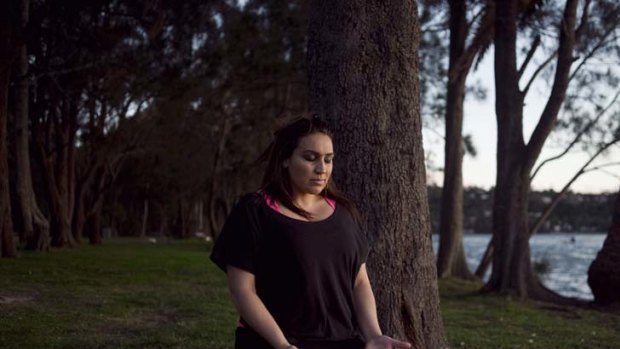 No thoughts whatsoever ... Toni Martelli believes ''mental silence'' meditation has played a large part in shrinking the tumour on her throat.