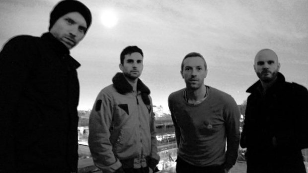 Coldplay: Jonny Buckland, Guy Berryman, Chris Martin and Will Champion.