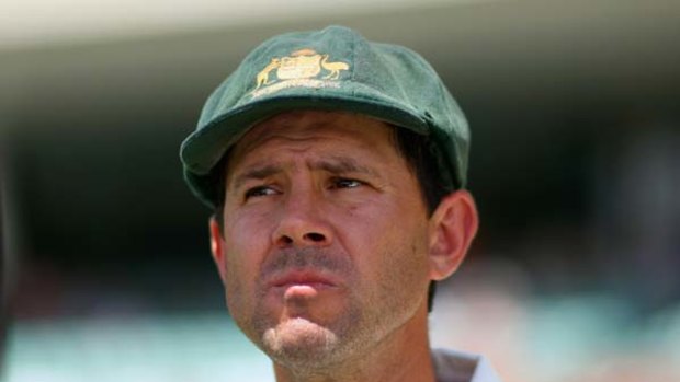 Ricky Ponting... the Perth Test could well decide his future as captain.