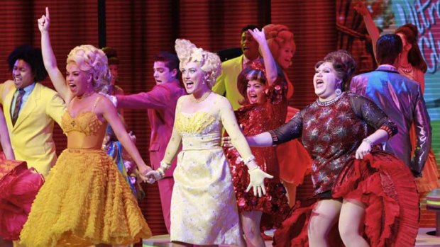 Musical to dye for ... vivid colour is the calling card of this production of Hairspray.