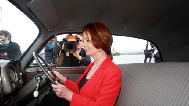 "The truth is, in January this year we were at real risk that there would be no more Holden in Australia" ... Julia Gillard.