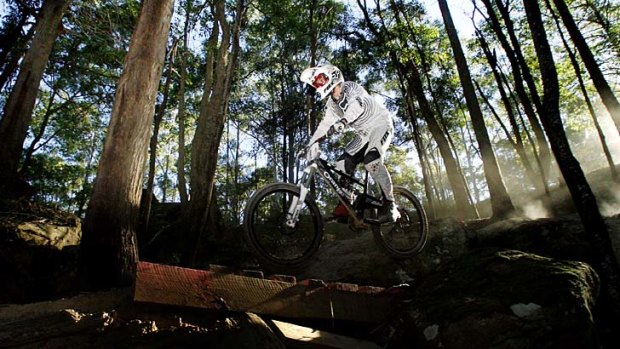Benefits: Mountain bikers are among those who gain from logging funds, Forestry NSW says.