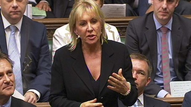 The British MP has been suspended by her party while she is away.