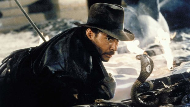 Harrison Ford, as Indiana Jones, was always rattled by snakes, so perhaps this isn't his year.