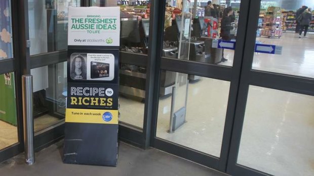 The <i>Recipe to Riches</i> products are getting lapsed shoppers through Woolworths' doors.