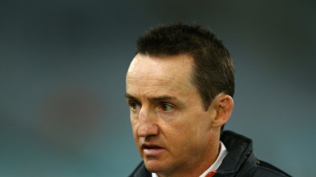 Not worried: Wests Tigers coach Jason Taylor remains confident he has the support of his players and the club.