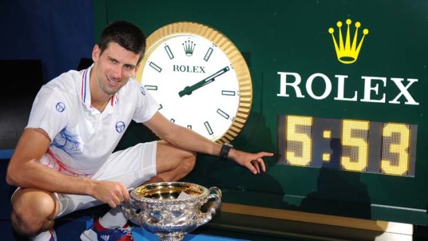 "Over those six hours, Nadal committed 71 unforced errors to Djokovic's 69 and the man from Majorca hit just 44 winners to the Djoker's 57."