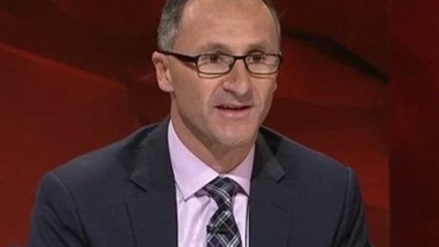 Couldn't believe what he was hearing: Richard Di Natale.