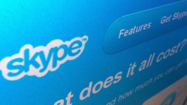 Skype is being used to get potential victims' attention.