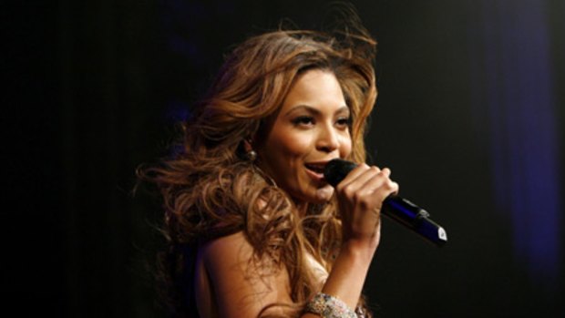 Faced pressure to donate her fee ... Beyonce Knowles.