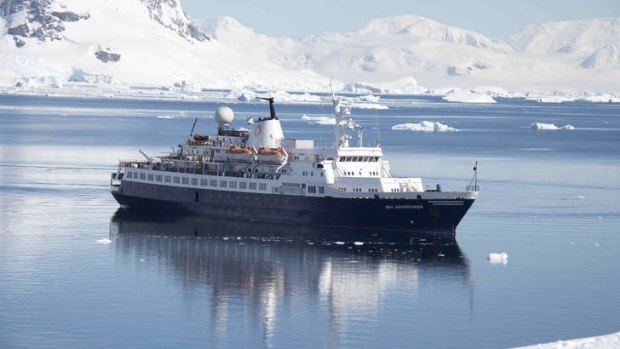 Sailing with Chimu Adventures in Antarctica.