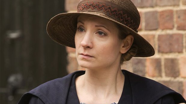 Terrible time ... Anna Bates in new <i>Downton Abbey</i> series.