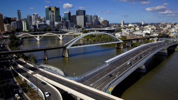 Go Between Bridge e-toll fines go to Brisbane City Council.