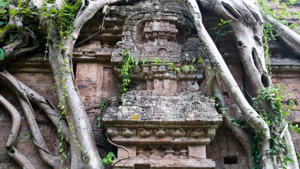 Cambodia's oldest temple, Sambor Prei Kuk.