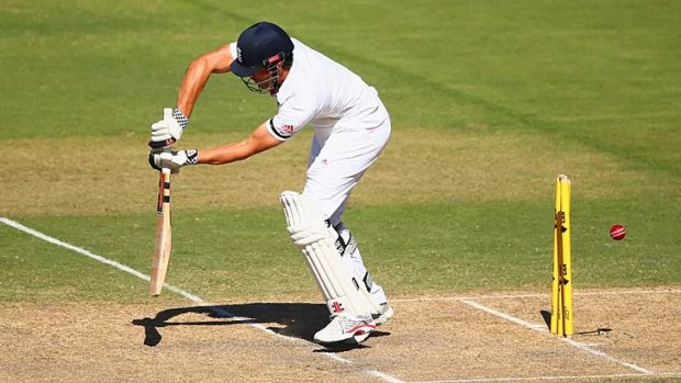 Alastair Cook has made just 154 runs in the three Tests.