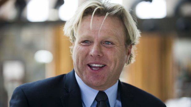 Not consulted: Former AFL player Dermott Brereton claims his business partners withdrew money from their car repair business without his knowledge.