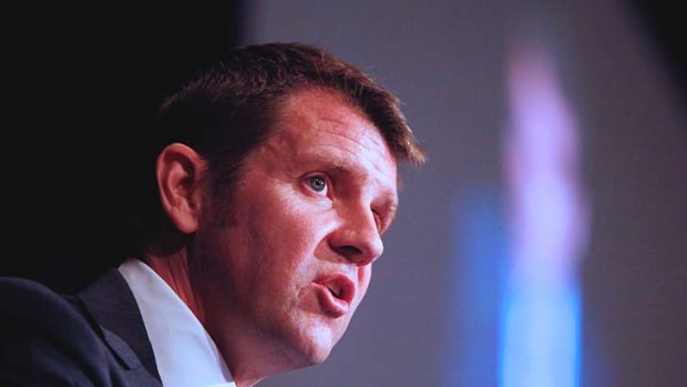 Solution: NSW Treasurer Mike Baird believes GST on online shopping holds the key to offsetting the Gonski bill.