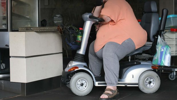 A woman has been found guilty of hiding stolen items in her mobility scooter