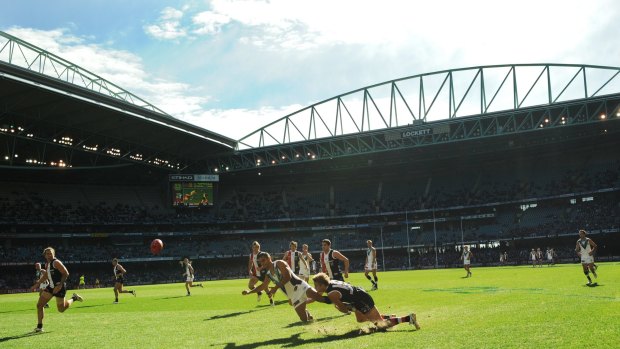 The issue of sunlight at Etihad Stadium is one of the focuses of NAB Challenge trials.