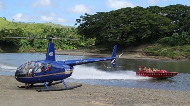 Fiji Sigatoka River Safari.