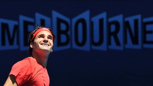 Neutral ... Roger Federer of Switzerland.