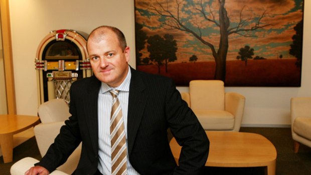 For keeps ... Stuart Tucker and Aussie Home Loans have embraced their website.