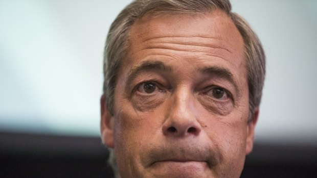 UKIP Leader Nigel Farage announces he is standing down as leader of UKIP. 
