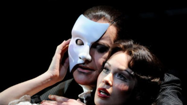 Anthony Warlow and Ana Marina in Phantom of the Opera.
