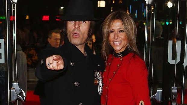 'Loudmouth': Liam Gallagher and Nicole Appleton.
