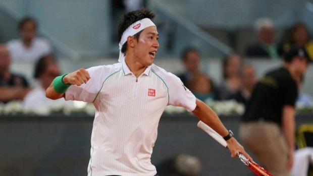 Rising son: Kei Nishikori of Japan is undefeated in his past 13 matches.