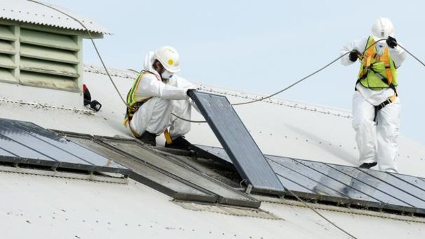 State government feed-in tariff cuts are hurting demand in the nascent solar industry.