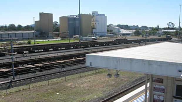 The Clapham railyards, near Moorooka station.
