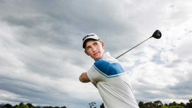 Canberra golfer Josh Armstrong will give the NSW Amateur a "red-hot crack".