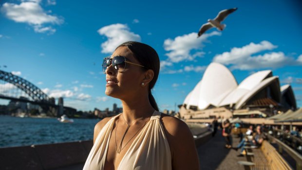 Juliana Paes, dubbed one of the world's sexiest people, is in Australia to film a Brazilian telenovela.