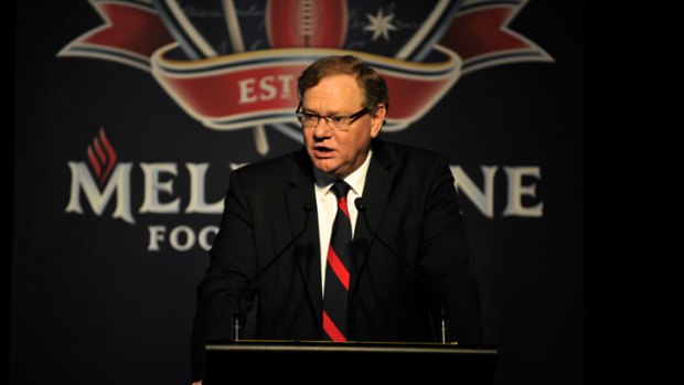 Determined to change ... Demons president Don McLardy.