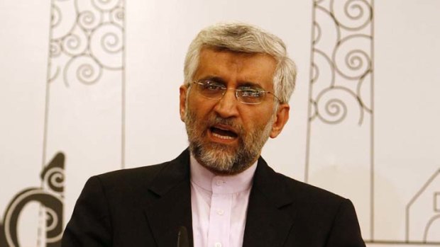 Iran's chief nuclear negotiator Saeed Jalili.