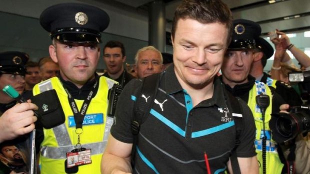 Brian O'Driscoll became the world's most capped international during the Six Nations.