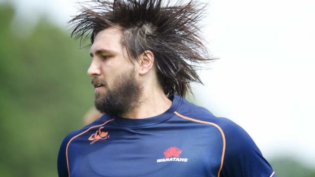Bringing out the mongrel: Jacques Potgieter.