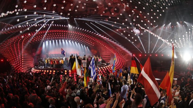 Eurovision fans have paid up to $A549 for a ticket to attend the grand final at Vienna's Stadthalle. 