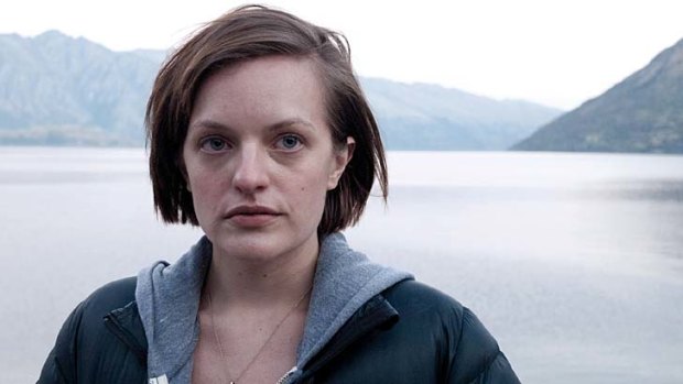 Elisabeth Moss in Jane Campion's highly touted <i>Top of the Lake</i>.