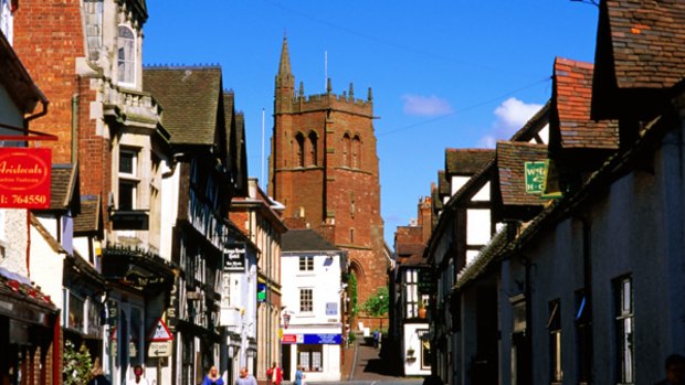 Time-weathered Shrewsbury.