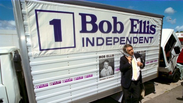 Bob Ellis gained a respectable number of votes when he stood against Bronwyn Bishop in the 1994 Mackellar byelection.