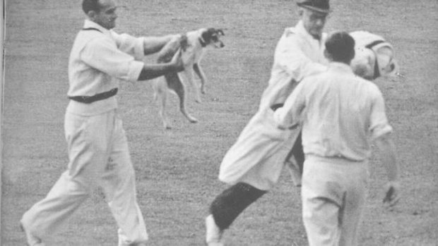 Sid Barnes and the incident with English umpire Alec Skelding in 1948.