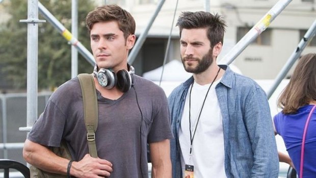 Zac Efron (left) and Wes Bentley in <i>We Are Your Friends</i>. 