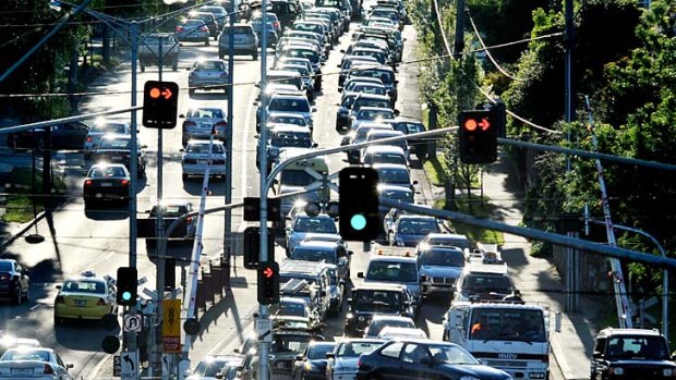 Peak-time tolling ... motorists would be charged five cents a kilometre to drive during peak times in a "carrot and stick" system.