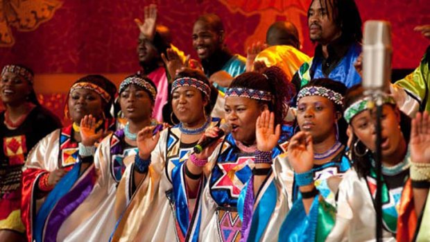 The Soweto Gospel Choir.