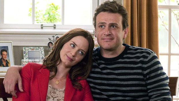 The long haul &#8230; plenty of hitches await Violet (Emily Blunt) and Tom (Jason Segel) on their way to the altar.