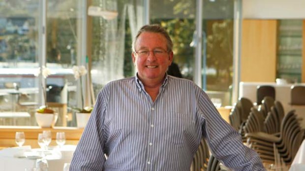 Restaurant Guru Michael McMahon, at his Catalina Restaurant in Rose Bay.